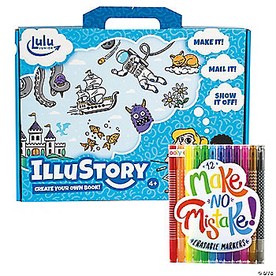Illustory and Erasable Markers Set of 2
