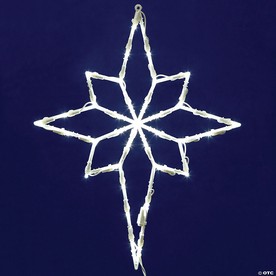 Vickerman Outdoor 18" Star of Bethlehem Wire Silhouette with LED Lights Christmas Lighted Decor