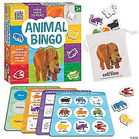 World of Eric Carle™ Animal Bingo – A Movement, Sound & Matching Game for Toddlers