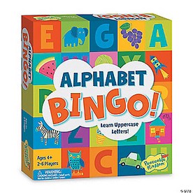 Alphabet Bingo Peaceable Kingdom Board Game