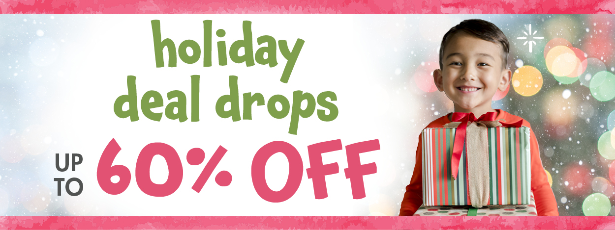 Holiday deal drops up to 60% off