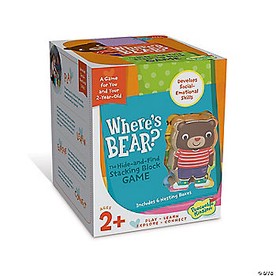 Where's Bear? Peaceable Kingdom Toddler Game