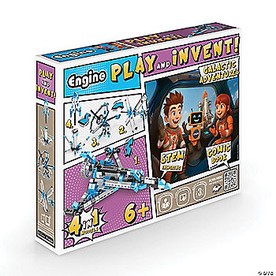 Engino Play & Invent: Galactic Adventure Building Set