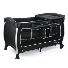 Icoo Panama Portable Play Yard: Black