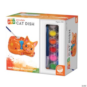 Paint Your Own Porcelain Cat Dish
