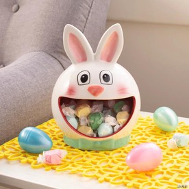 Easter Bunny Ceramic Candy Dish