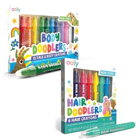 Body Doodlers: Hair, Face & Body Crayons