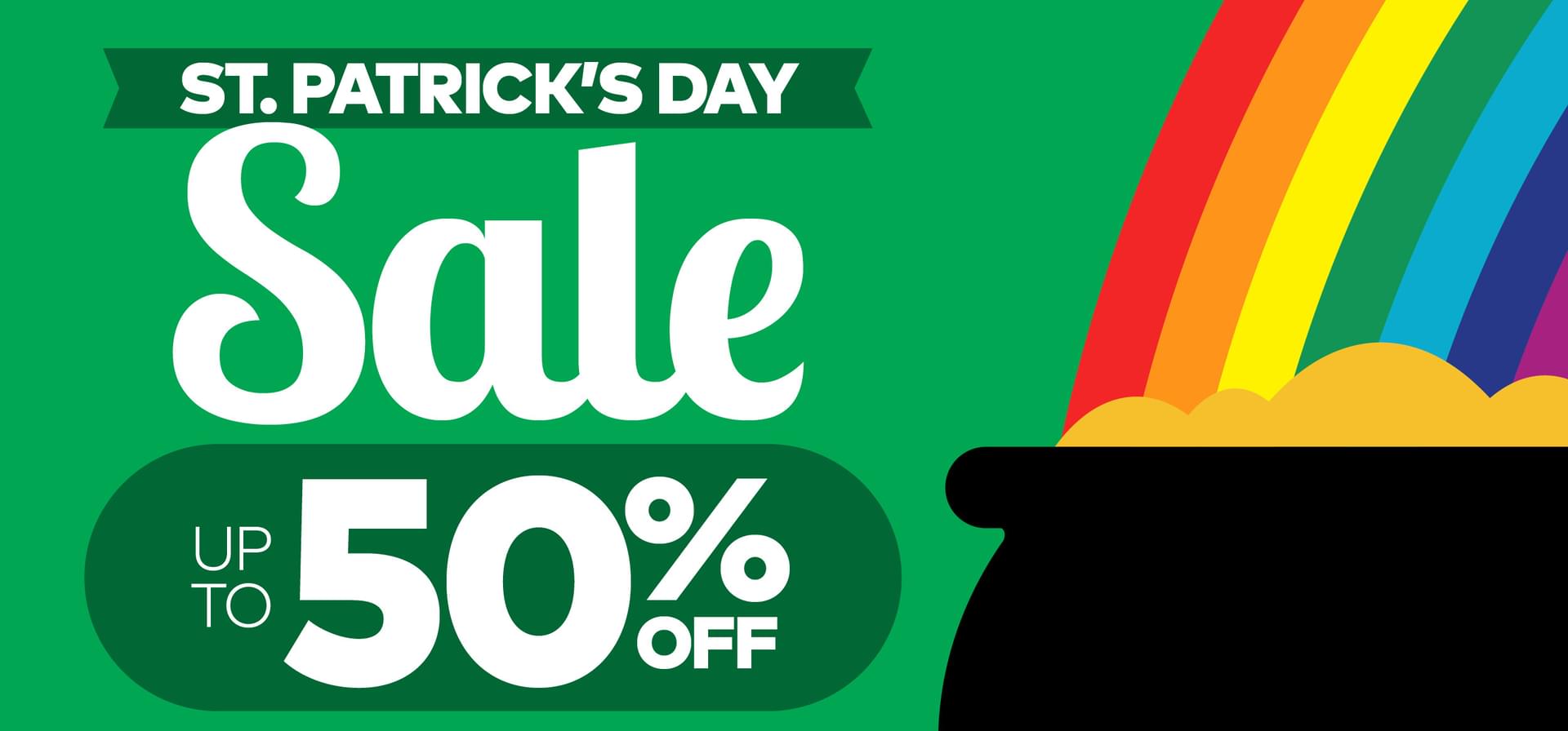 St Patrick's Day Sale