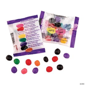 Jelly Bean Prayer Candy Packs - 17 Pc.