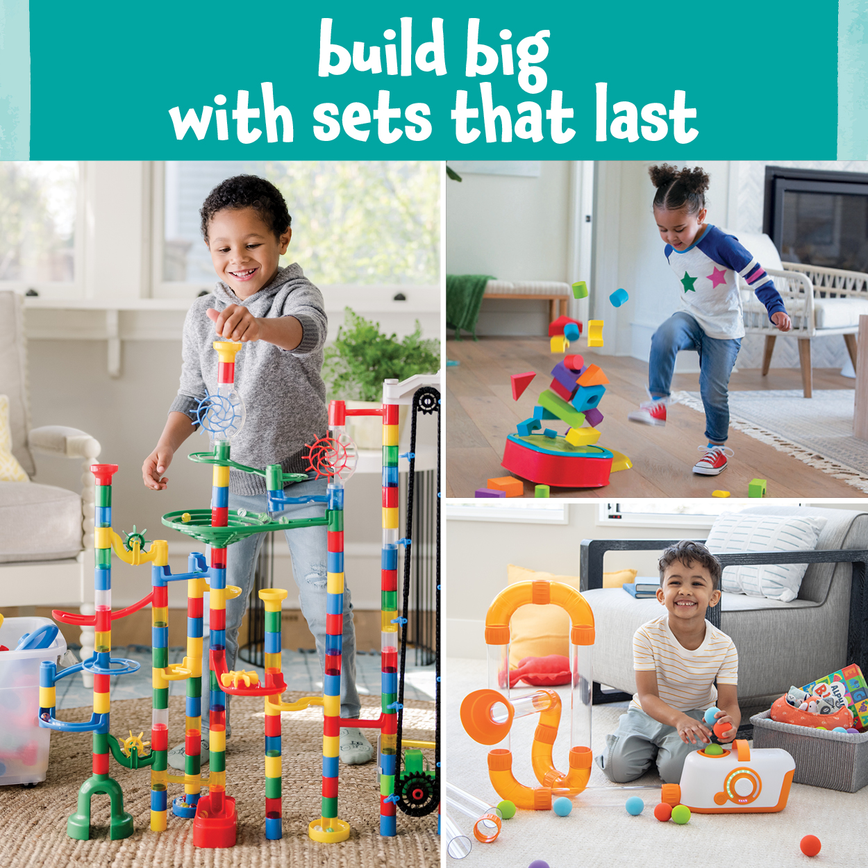 Build Big with Sets That Last