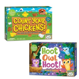 Count Your Chickens and Hoot Owl Hoot: Set of 2