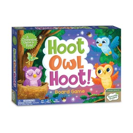 Hoot Owl Hoot Peaceable Kingdom Cooperative Board Game