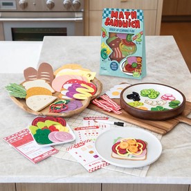 Math Sandwich Peaceable Kingdom Preschool Math Game
