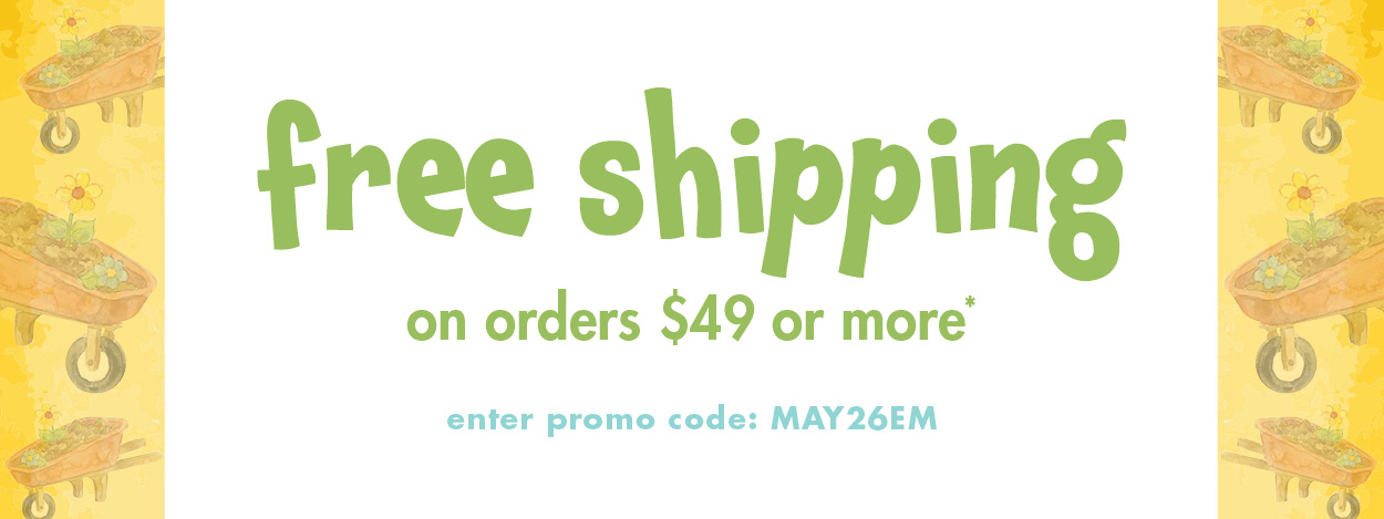 Free Shipping on Orders $25 or More