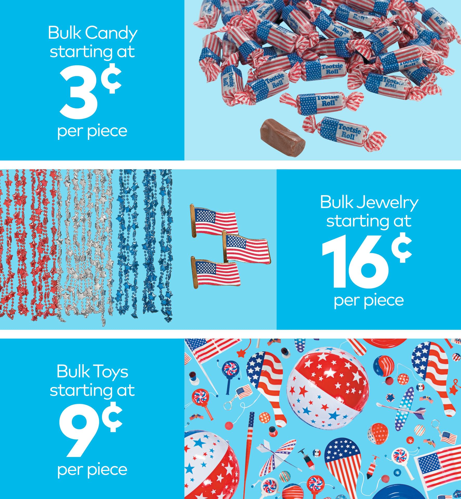 Bulk Candy, Jewelry, and Toys!