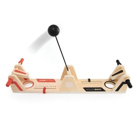 VolleyShot – Wooden 2-Player Tabletop Skill Game