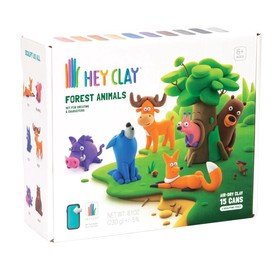 Hey Clay: Forest Animals Clay Molding Activity Set