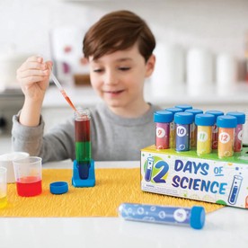 12 Days of Science Experiments Countdown Calendar