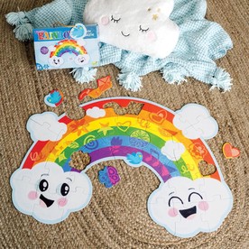 Rainbow Floor Puzzle