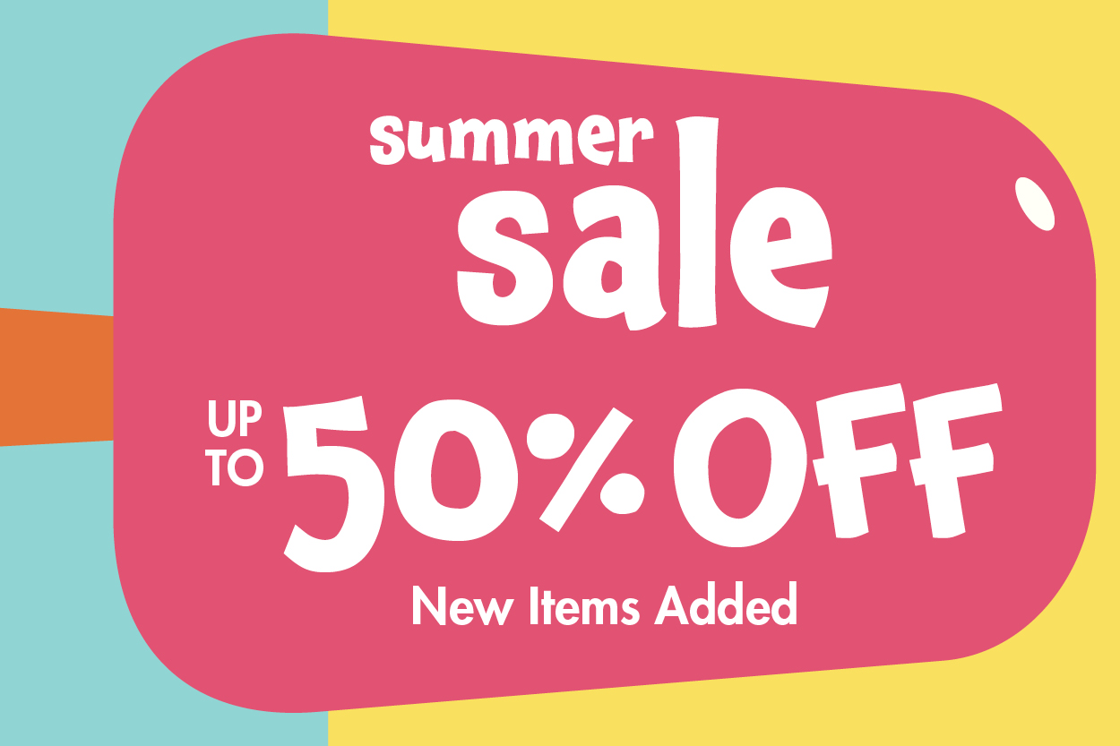 Summer Sale - Up to 50% Off - New Items Added!