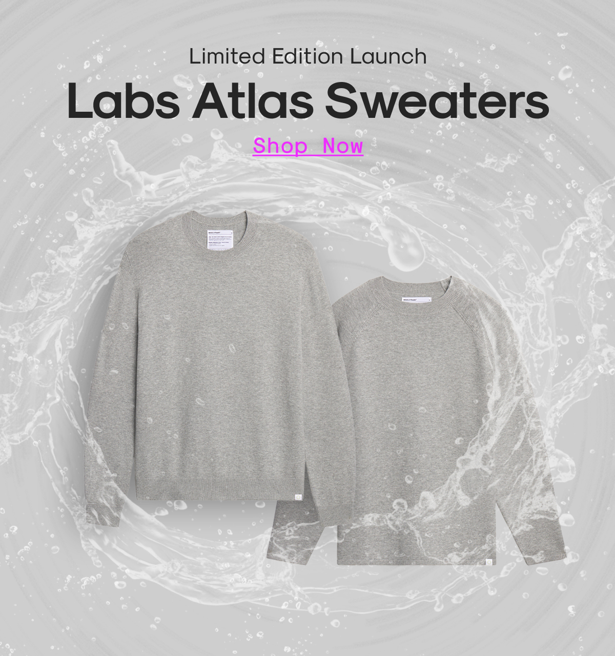 Limited Edition Launch: Labs Atlas Sweaters