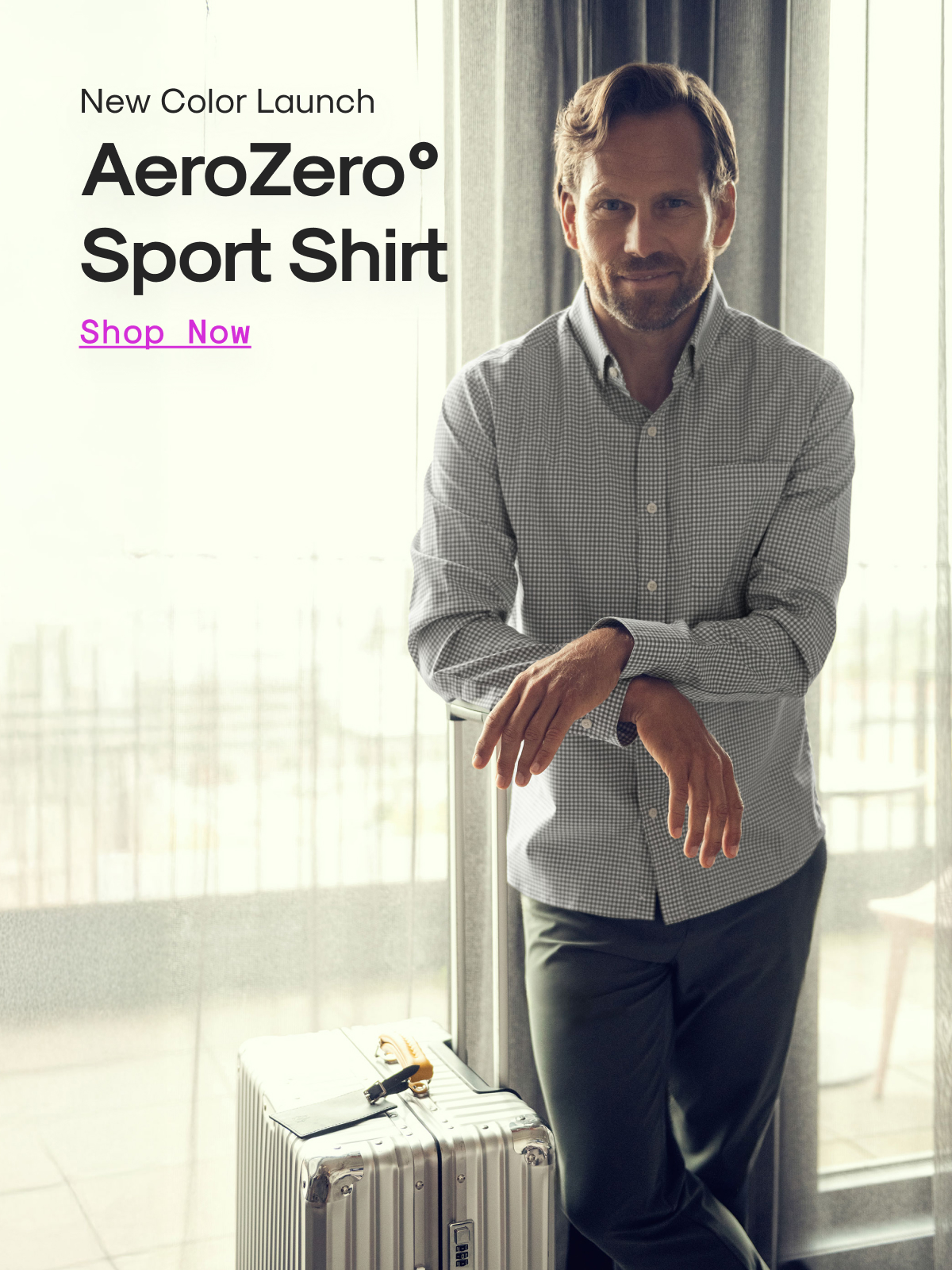 New Color Launch: AeroZero° Sport Shirt