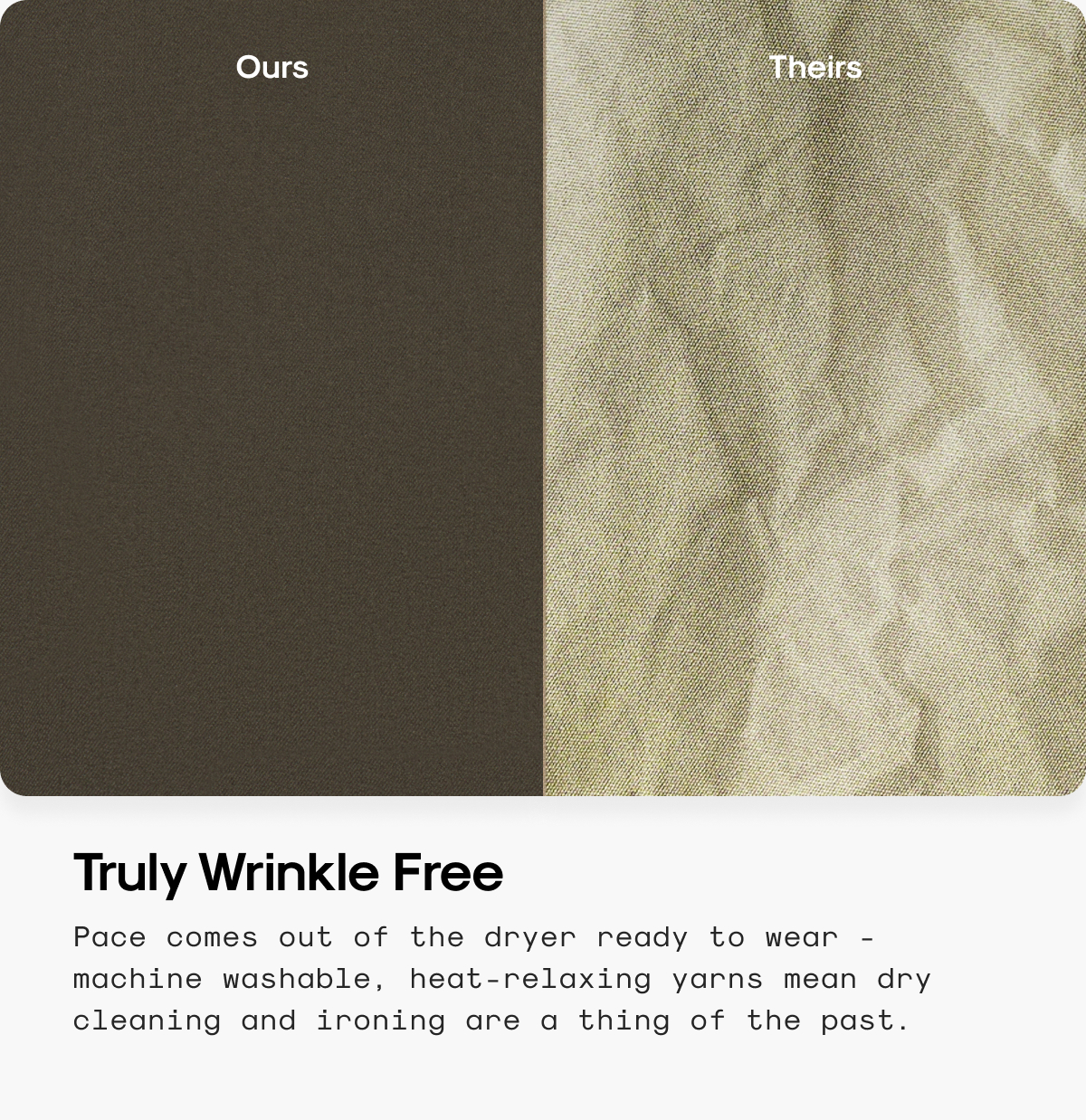 Truly Wrinkle Free