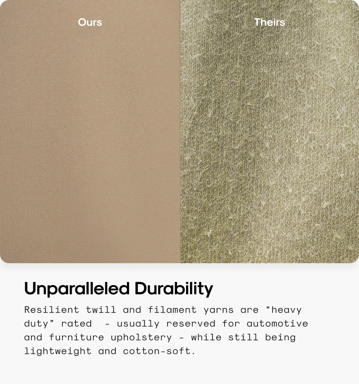 Unparalleled Durability