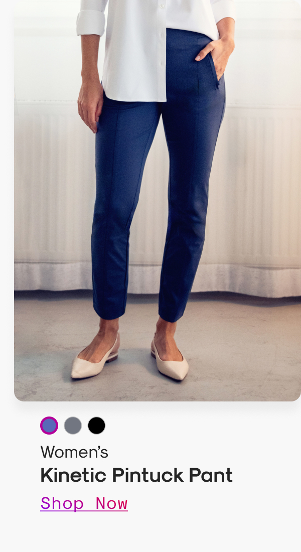 Women’s Kinetic Pintuck Pant