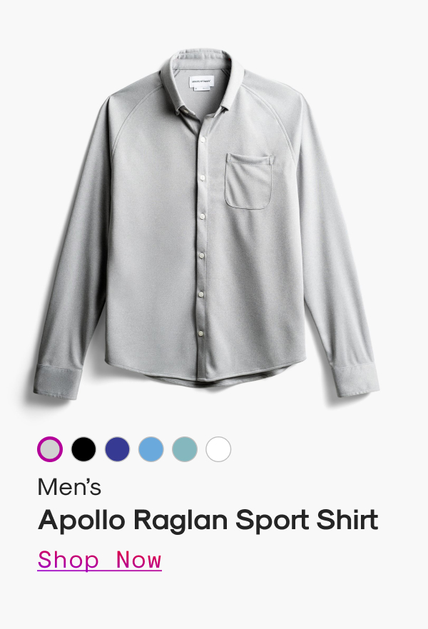 Men’s Apollo Raglan Sport Shirt