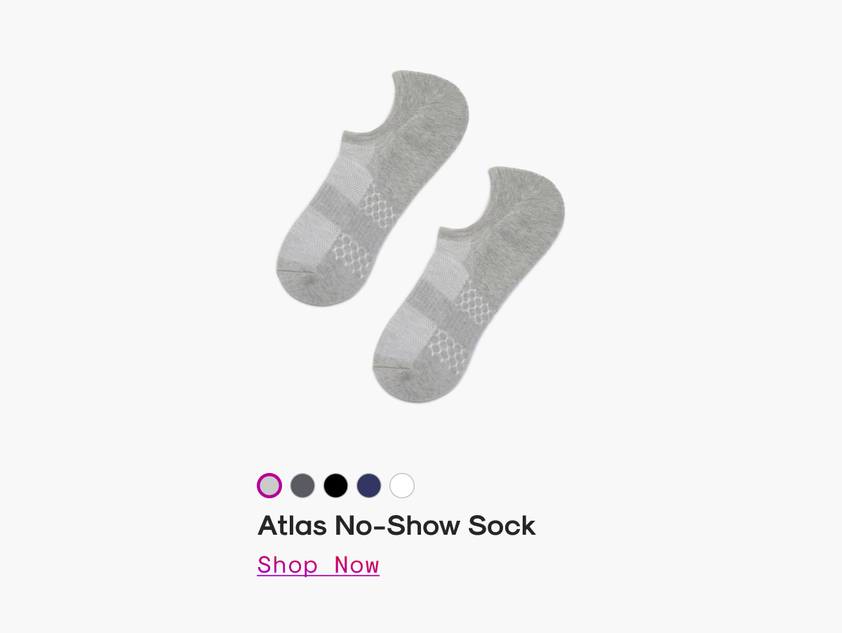 Atlas No-Show Sock