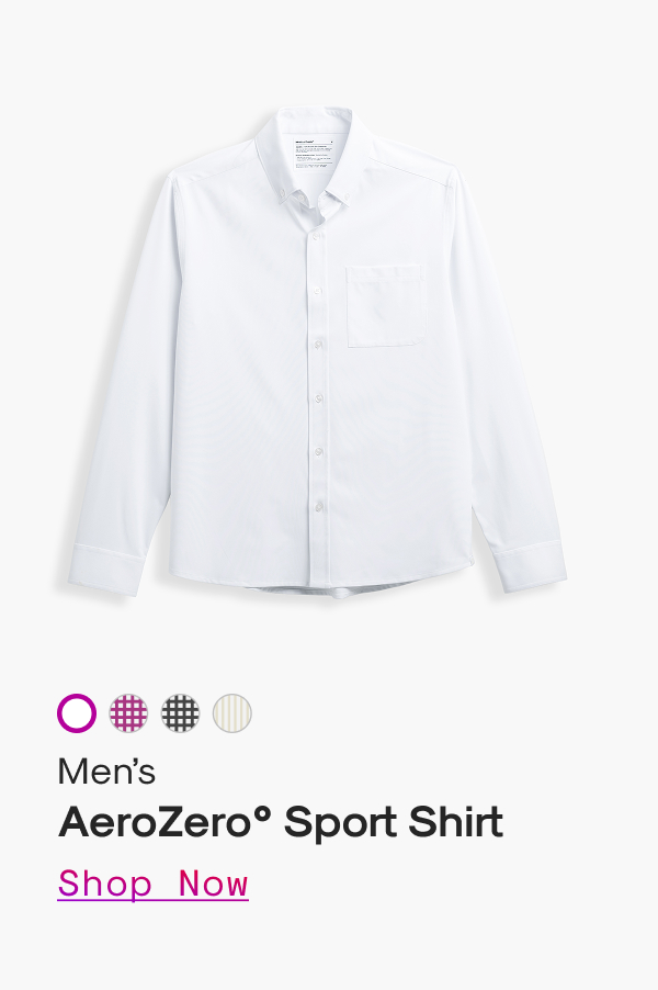 Men’s AeroZero° Sport Shirt