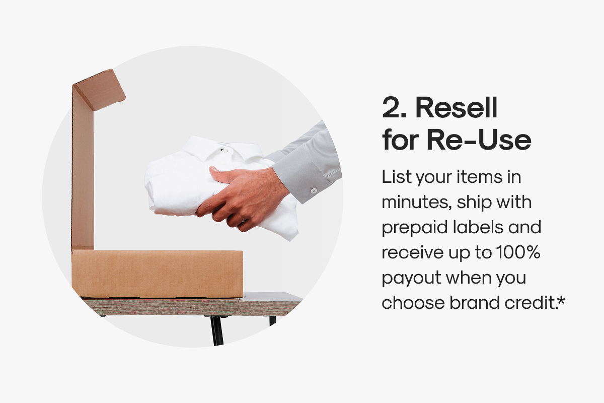 2. Resell for Re-Use