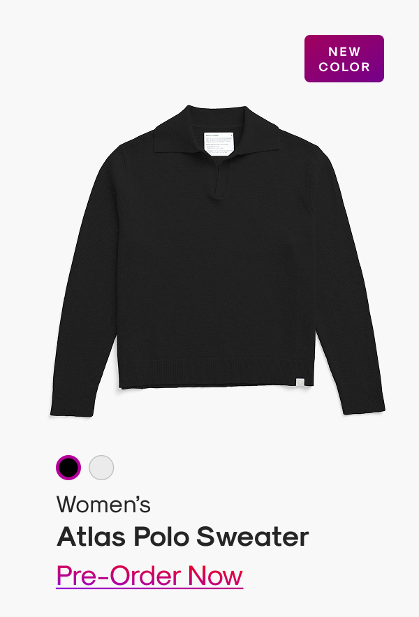 Women's Atlas Polo Sweater