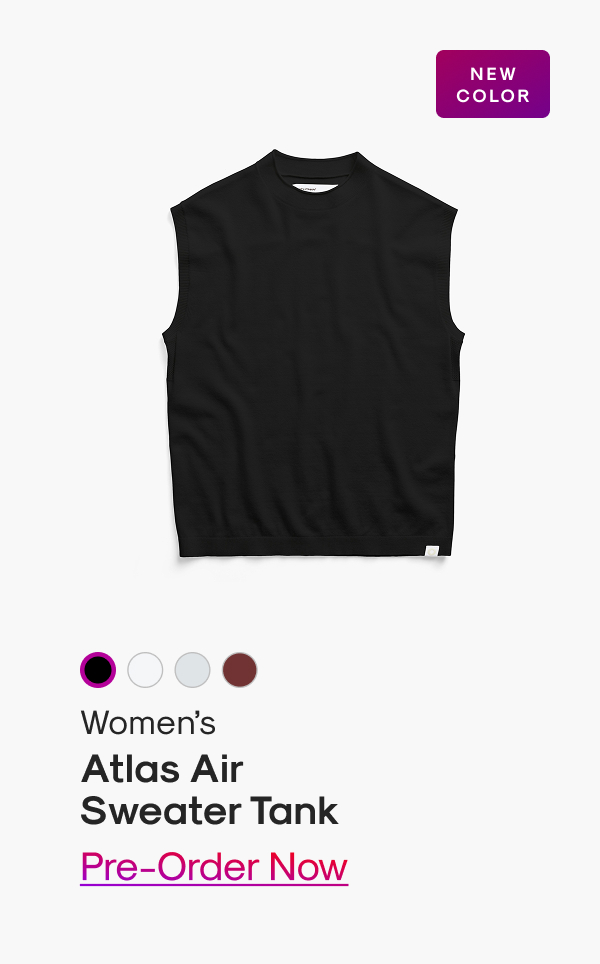 Women's Atlas Air Sweater Tank