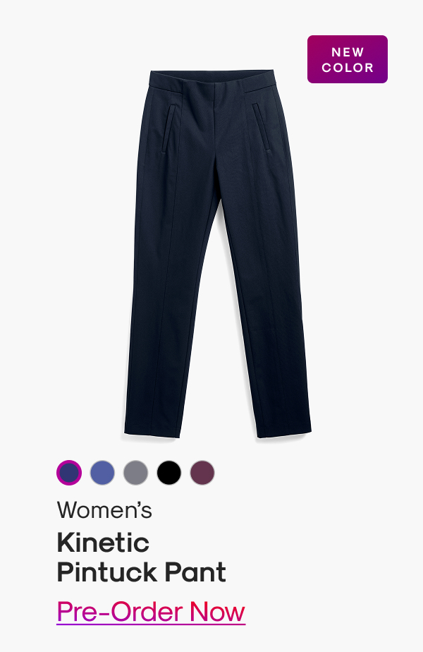 Women’s Kinetic Pintuck Pant