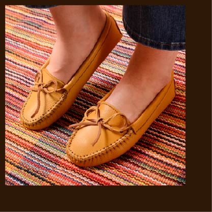 Women's Double Deerskin Softsole