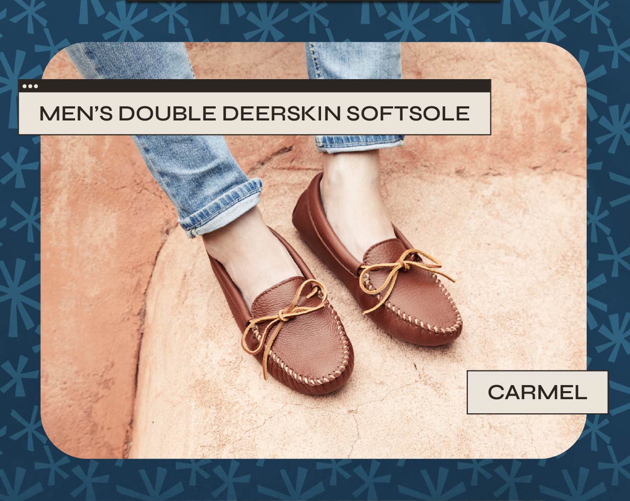 Men's Double Deerskin Softsole