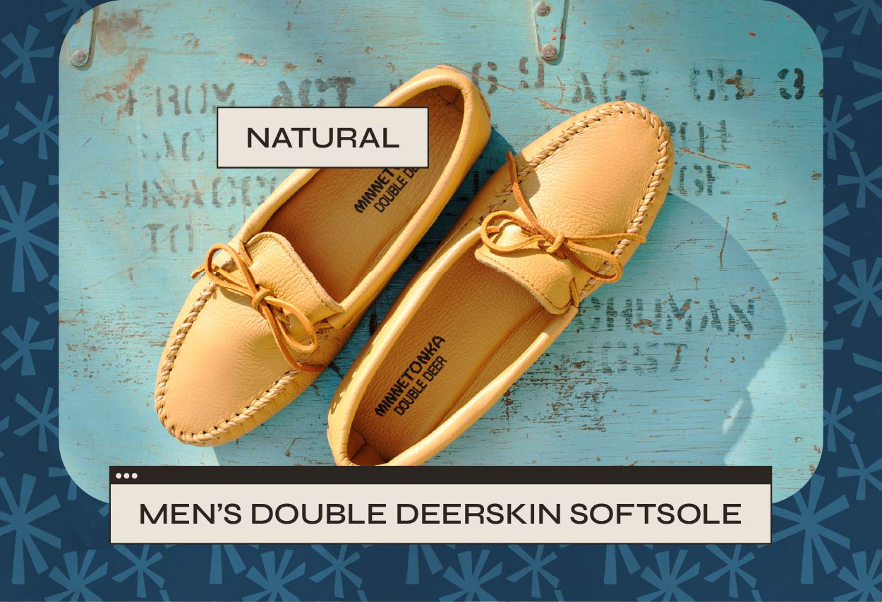 Men's Double Deerskin Softsole