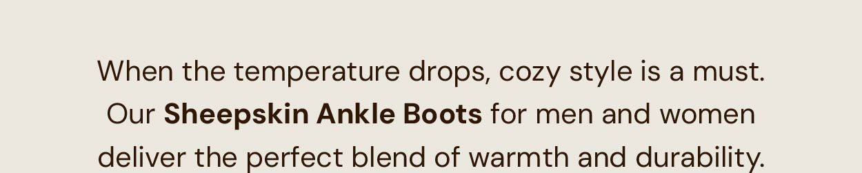 Sheepskin Ankle Boot