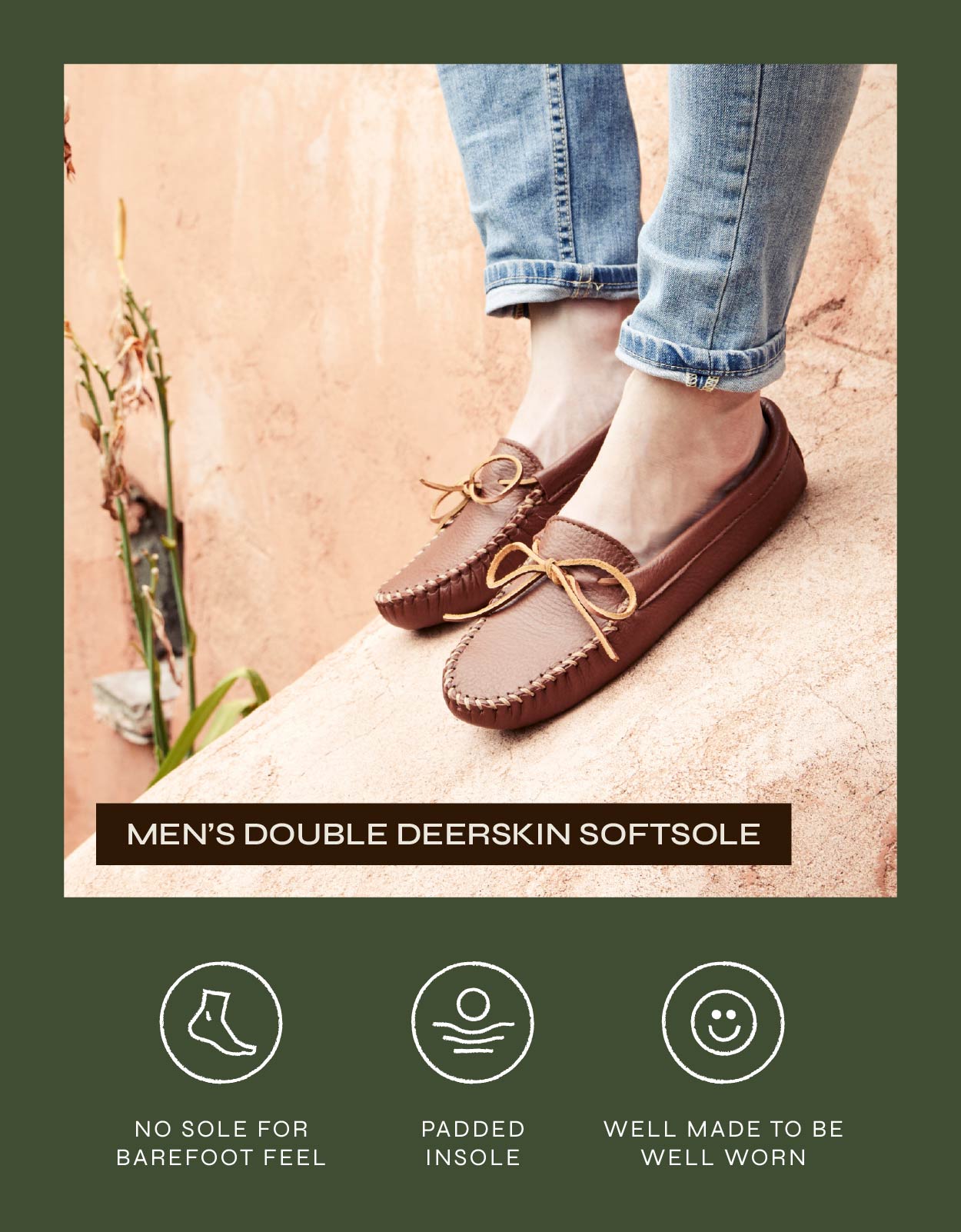 Double Deerskin Softsole