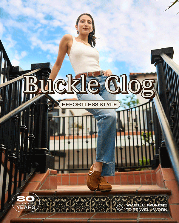 Buckle Clog