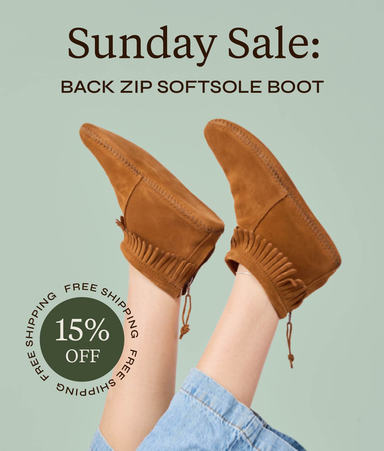Back Zip Softsole Boot