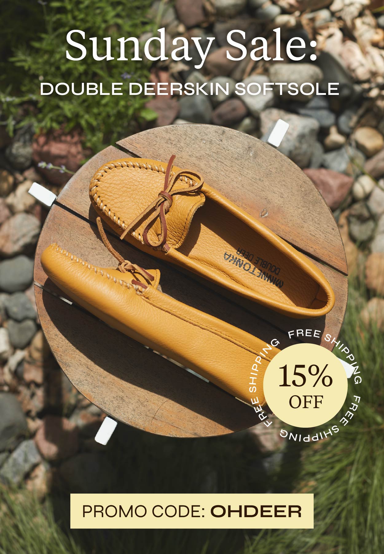 Double Deerskin Softsole