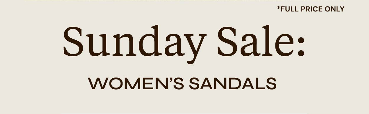 Women's Sandals