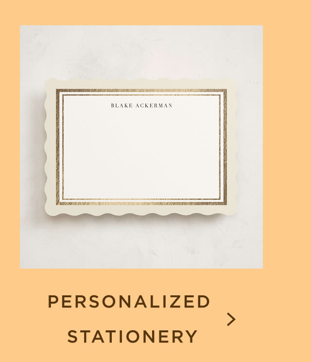 Personalized Stationery