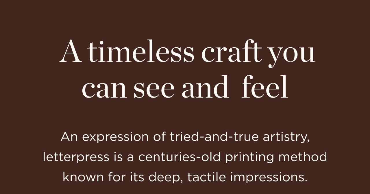 A Timless Craft You Can See and Feel