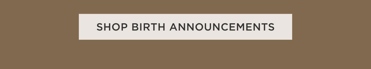 Shop Birth Announcements