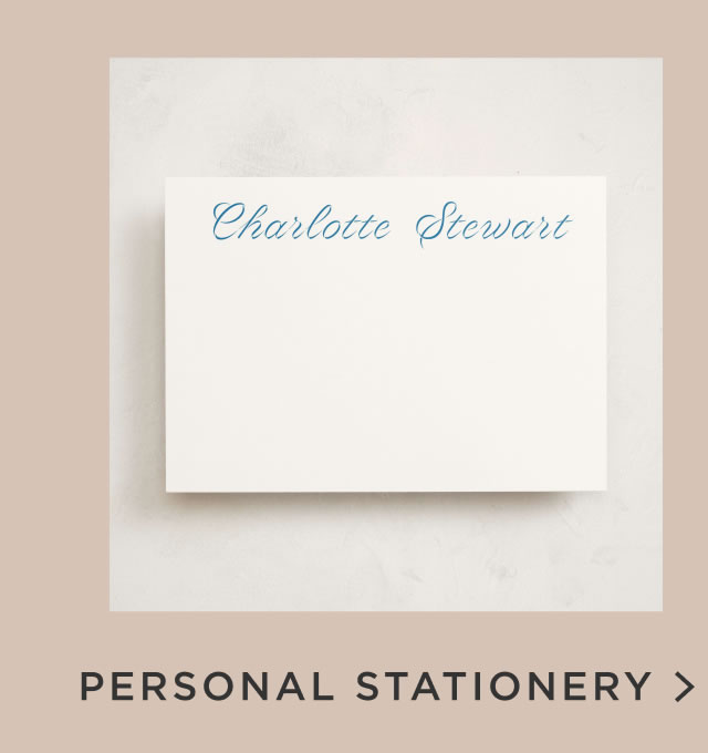 Personalized Stationery