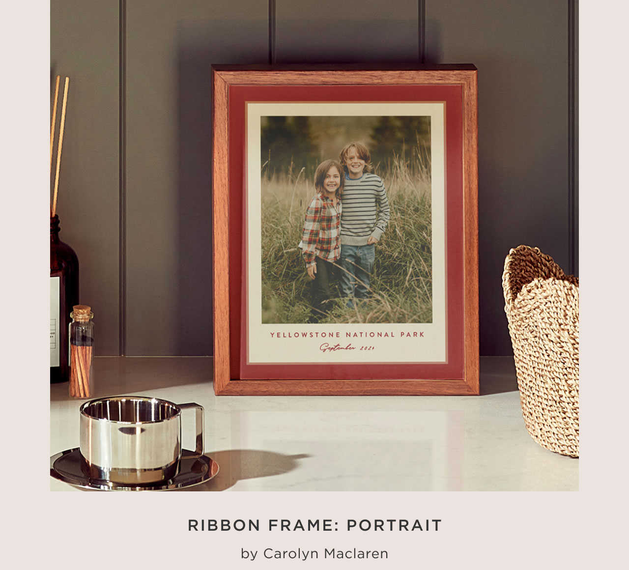 Ribbon Frame: Portrait